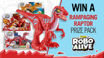 Win 1 of 4 Zuru Rampaging Raptor Prize Packs Worth $80 from Seven Network