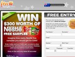 Nestle Free Samples Offer, free entry, Australian Residents only