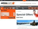 Jetstar Sale - International Fares from $119 (Each-Way)