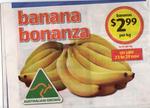 Bananas Are Back! $2.99 Per Kg at Aldi for Banana Starving Nation |O|