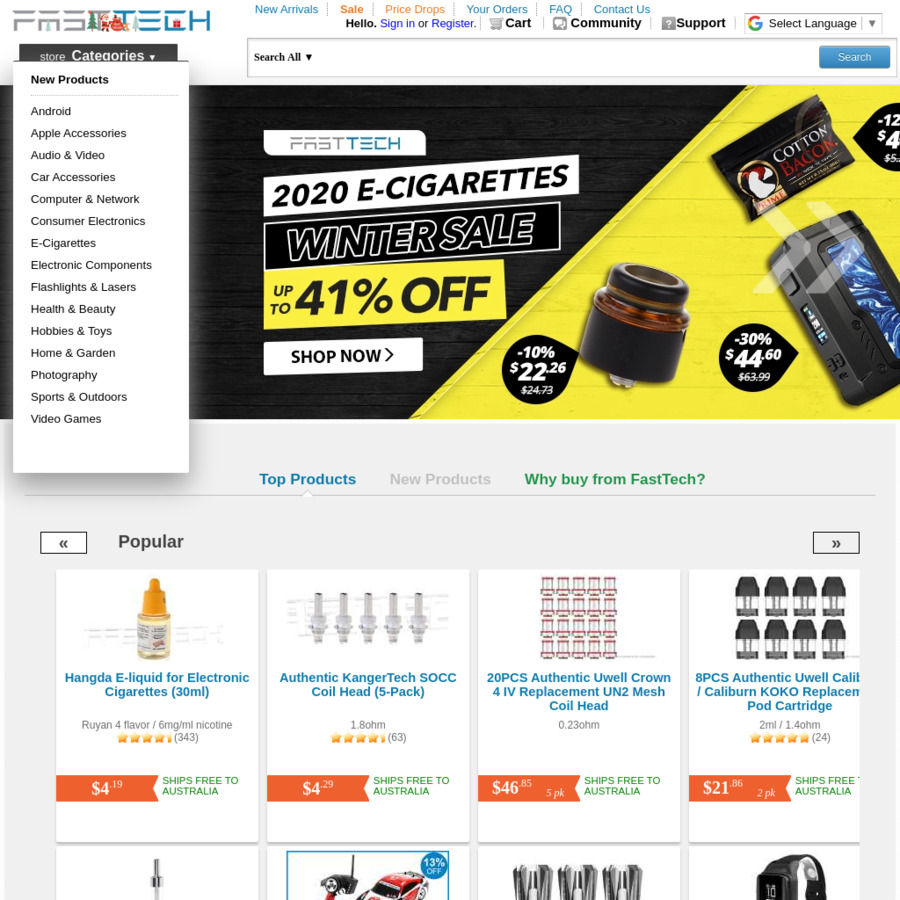 2020 Christmas 10 off SiteWide Coupon Sale FastTech OzBargain