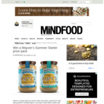 Win 1 of 5 Mayver’s Summer Starter Packs Worth $50 from MiNDFOOD