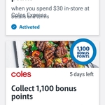 1100 Bonus flybuys Points with Purchase of Packaged Lamb Cutlets @ Coles
