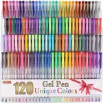 120 Colours Gel Pens $23.99 Delivered @ Shuttle Art via Amazon AU