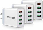 3x 33W Abetcabe QC Wall Chargers with 1 QC and 3 3.1A Regular $21.99 + Delivery ($0 Prime/ $39 Spend) @ Abetcabe via Amazon AU