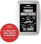 Top Trumps Famous Moustaches Card Game $1.00 (Save $13.99) + Free C&C @ BIG W