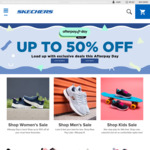 Skechers.com.au discount up to 75% (Site says up to 50%)