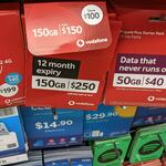 Vodafone $250 Prepaid Plus Starter Pack for $150 in-Store @ Woolworths