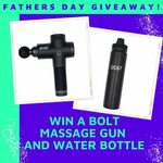 Win a Massage Gun and Water Bottle from Bolt Fitness and Leisure