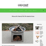 Win an IXL Murray Fire Pit Valued at $269 from Gold Coast Panache Magazine