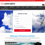Win a $1000 Adrenaline Voucher from Adrenaline