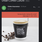 One Free Small Coffee for Coles Insurance Customers @ Coles Express