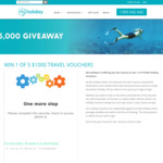 Win 1 of 5 $1000 Holiday Vouchers from Ignite Holidays