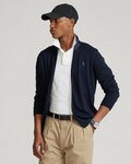 Polo Ralph Lauren Zipped Ribbed Cardigan $97.51 Delivered (Was $199) @ The Iconic