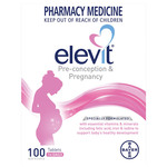 Elevit Pregnancy Multivitamin (100 Tablets) $53.99 (was $69.99) + $8.90 Post ($0 C&C/ $99 Spend) @ Chemist Discount Centre