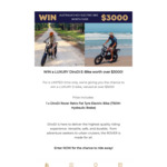 Win a DiroDi Rover Retro Fat Tyre Electric Bike (750W - Hydraulic Brake) Worth $3,000 from Dirodi