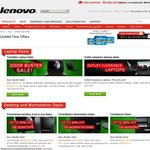 Lenovo Door Buster Sale - 10%-30% off ThinkPad Laptops