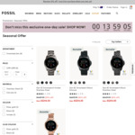 50% off Selected Fossil Gen 5E Smartwatches @ Fossil