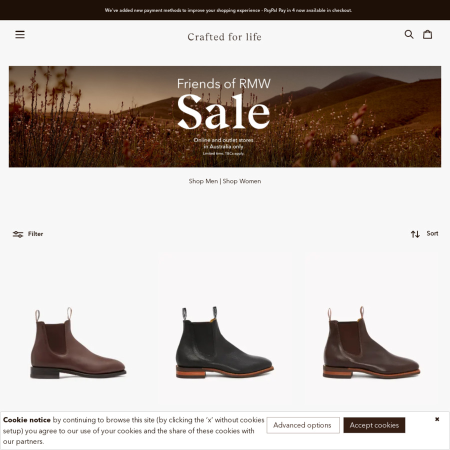 Rmw on sale boots sale