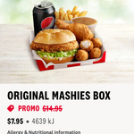 Original Mashies Box $7.95 @ KFC (App Only)