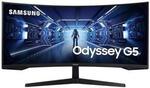 Samsung Odyssey G5 34" UWQHD 165Hz FreeSync Curved Gaming Monitor (LC34G55TWWEXXY) $479 + Delivery ($0 C&C) @ MSY