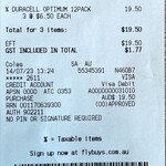 Duracell Optimum 12-Pack AA Batteries $6.50 in-Store Only @ Coles