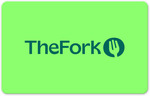 10% off The Fork Gift Card + 1% Credit Card Fee @ TheFork.gift