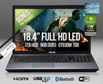 Asus 18.4" Full HD Gaming Notebook with TV Tuner COTD Only $1299!
