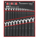 Force 26 Piece Metric Ring Open Ended Spanner Set $129 Delivered (Was $159) @ Trade Tools