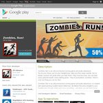 Zombies, Run App 50% off on Android ($4.29)