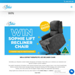 Win a Sophie Therapeutic Lift Recliner Chair Worth $5,000 from Sleep Sophie