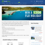 Win 7 Nights in an over-Water Bure at Likuliku Lagoon Resort from Travelonline