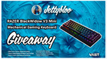 Win a BlackWidow V3 Mini Wireless Keyboard from Jettybloo & Vast