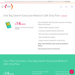 40GB/Month $14/Month 5G Postpaid Plan for The First 6 Months ($29/Month Ongoing) @ Southern Phone via One Big Switch