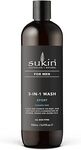 Sukin for Men Sport 3-in-1 Wash 500ml $5.00 ($4.50 with S&S, 64% off RRP) + Delivery ($0 with Prime/ $59 Spend) @ Amazon AU