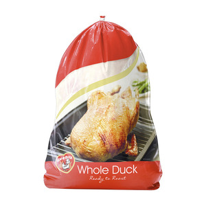 Luv A Duck Frozen Whole Duck 1.9kg $13.50 ($7.11 Per kg), 2.1kg $15.50 ($7.38 Per kg) @ Coles