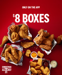 $8 Boxes (Thu 25th) @ KFC via App