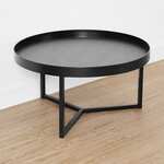 Noir Coffee Table $17 (Was $39) + Delivery ($0 C&C/ in-Store/ OnePass/ $65 Order) @ Kmart