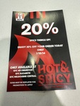 [VIC] 20% off All Menu Items @ KFC Melbourne Central, Elizabeth, 401 Swanston Street