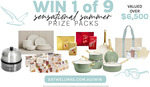 Win 1 of 9 Sensational Summer Prize Packs Valued over $6,500 from Universal Media