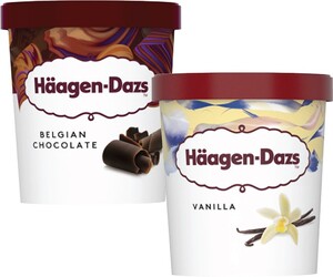 ½ Price Häagen-Dazs Ice Cream 457ml Tubs $6.75 @ Coles