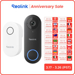 Reolink Smart 2K Wired PoE Video Doorbell US$53.20 (~A$84.86), WiFi US$56.20 (~A$89.65) AU Stock Shipped @ Reolink AliExpress