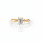 18K White Gold 0.8ct Emerald Natural Diamond Solitaire Engagement Ring $5,585.25 (RRP $7,447.00) Free Delivery @ Pear Jewels