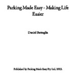 [eBook] Parking Made Easy: Making Life Easier PDF Edition (Kindle Edition $0.99, Paperback $8.23) @ Parking Made Easy