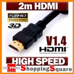 HDMI Cable V1.4, Ethernet Gold 1.5m @ $1.99 2m @ $2.85 3m @ $4.99 FREE Shipping Australia Wide