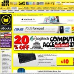 20% off Logitech Computer Accessories at JB HiFi