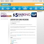 $5 Parking Sydney & Brisbane 5-7 Oct 2013 Secure Parking