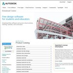45+ AutoDesk Design Software Free @AutoDesk: AutoCAD, 3DS Max, Civil 3D, Maya, etc
