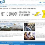 Royal Brunei Flights Melbourne-London Return Fr $1299 or One-Way Fr $749