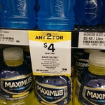 Powerade 600ml 2 for $4 (Excludes Sipper Cap) @ Woolworths